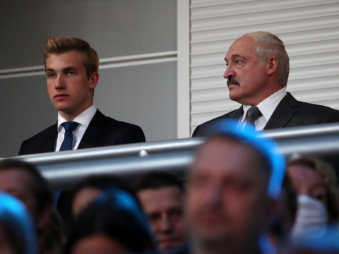 Exposed: Nikolai Lukashenko’s mother founded private grammar school